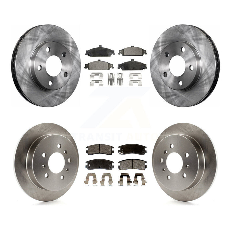 Transit Auto K8F-102866 Disc Brake Kit for 1999-2005 Oldsmobile Alero, Pontiac Grand Am - Front and Rear product image