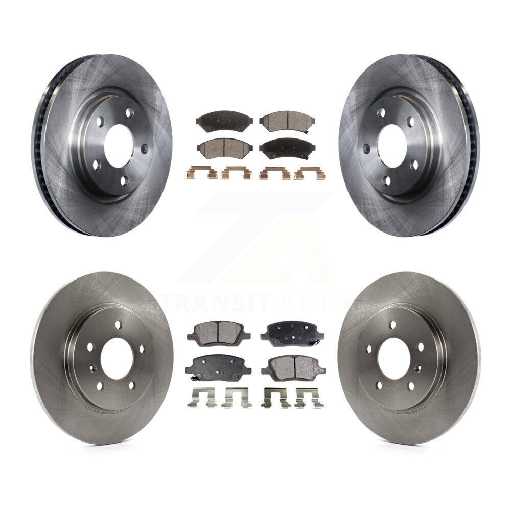 Transit Auto K8F-102867 Disc Brake Kit for 2005 Buick Terraza, Chevrolet Uplander, Pontiac Montana & more - Front and Rear product image