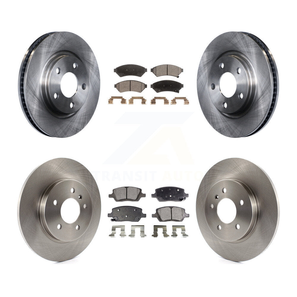 Transit Auto K8F-102868 Disc Brake Kit for 2005 Buick Terraza, Chevrolet Uplander, Saturn Relay - Front and Rear product image