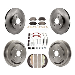 Transit Auto K8F-102877 Disc Brake Kit for 2009-2010 Chevrolet Cobalt, Pontiac G5 - Front and Rear product image
