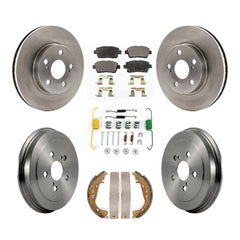 Transit Auto K8F-102878 Disc Brake Kit for 2000 Toyota Celica - Front and Rear product image