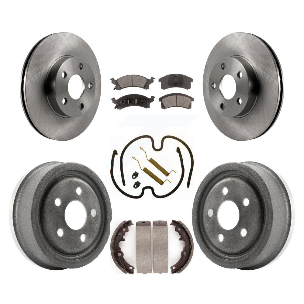 Transit Auto K8F-102882 Disc Brake Kit for 1996-1998 Pontiac Sunfire - Front and Rear product image