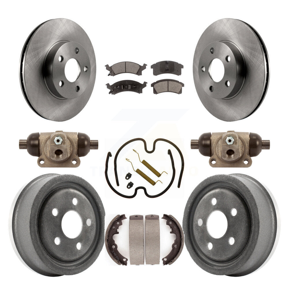 Transit Auto K8F-102883 Disc Brake Kit for 1996-1998 Pontiac Sunfire - Front and Rear product image