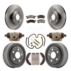Transit Auto K8F-102883 Disc Brake Kit for 1996-1998 Pontiac Sunfire - Front and Rear product image