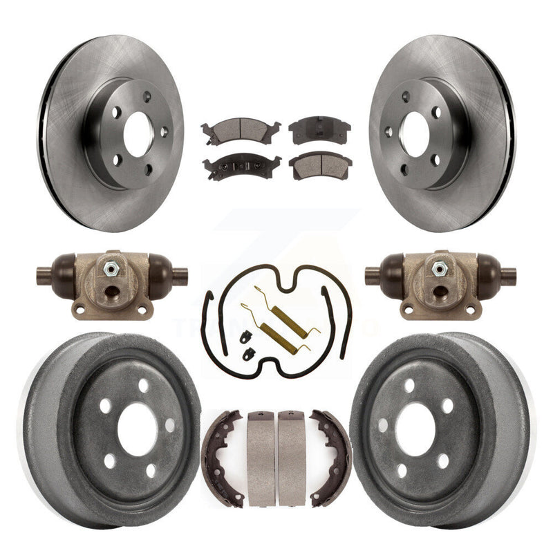 Transit Auto K8F-102883 Disc Brake Kit for 1996-1998 Pontiac Sunfire - Front and Rear product image