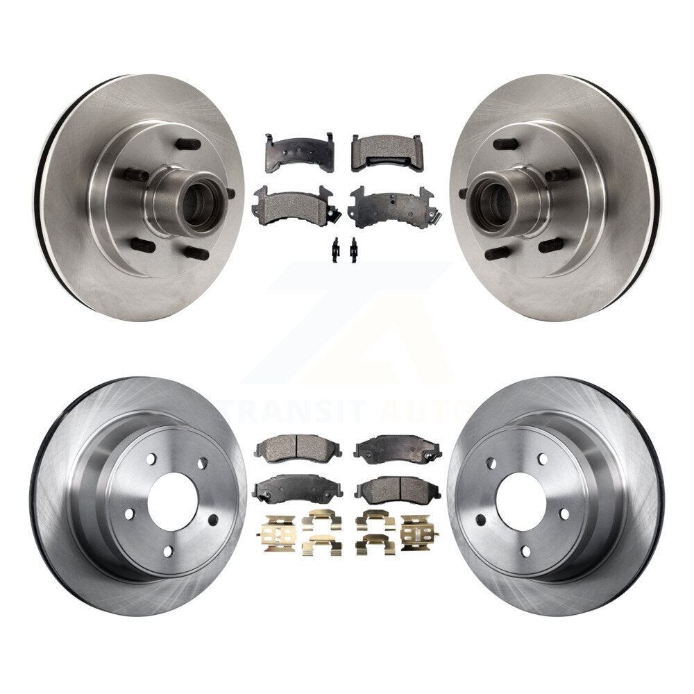 Transit Auto K8F-102940 Disc Brake Kit for 1997-2002 Chevrolet S10, Isuzu Hombre, Chevrolet Blazer & more - Front and Rear product image
