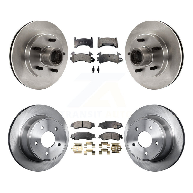 Transit Auto K8F-102940 Disc Brake Kit for 1997-2002 Chevrolet S10, Isuzu Hombre, Chevrolet Blazer & more - Front and Rear product image