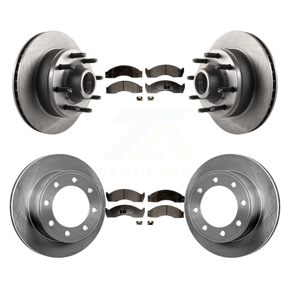 Transit Auto K8F-102943 Disc Brake Kit for 2000-2002 Ford E-450 Econoline Super Duty - Front and Rear product image