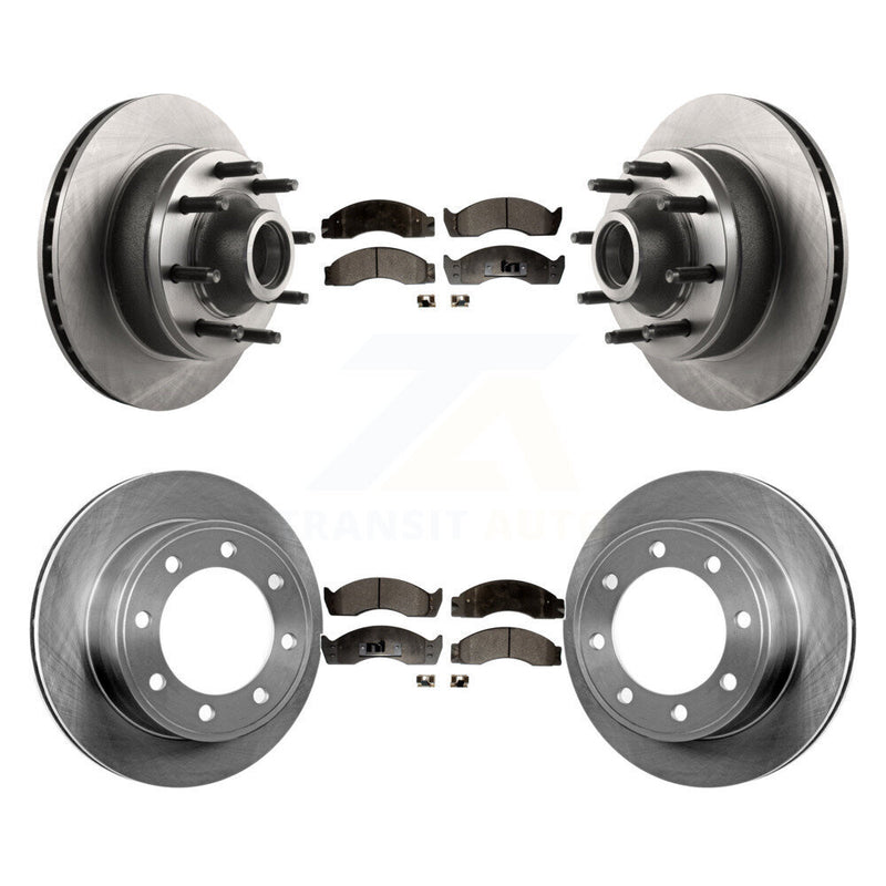 Transit Auto K8F-102943 Disc Brake Kit for 2000-2002 Ford E-450 Econoline Super Duty - Front and Rear product image