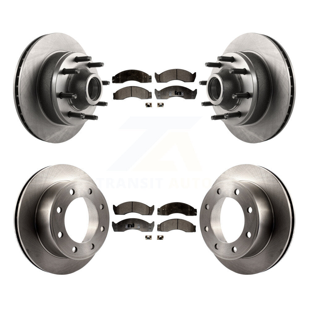 Transit Auto K8F-102944 Disc Brake Kit for 2000-2001 Ford E-450 Econoline Super Duty - Front and Rear product image