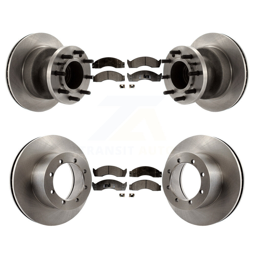 Transit Auto K8F-102947 Disc Brake Kit for 2000-2002 Ford E-450 Econoline Super Duty - Front and Rear product image