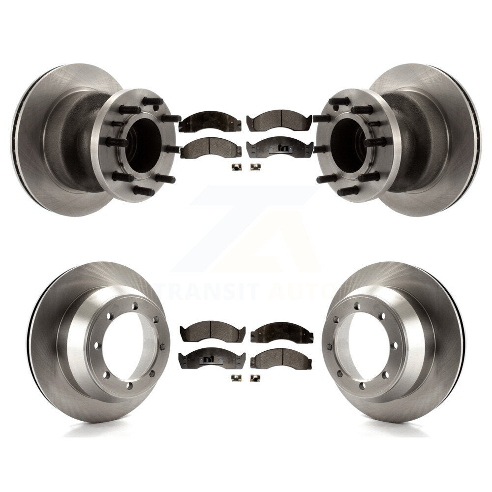 Transit Auto K8F-102948 Disc Brake Kit for 2000-2002 Ford E-450 Econoline Super Duty - Front and Rear product image