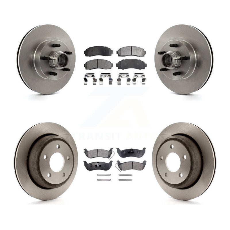 Transit Auto K8F-102958 Disc Brake Kit for 2010 Mazda B2300 - Front and Rear product image