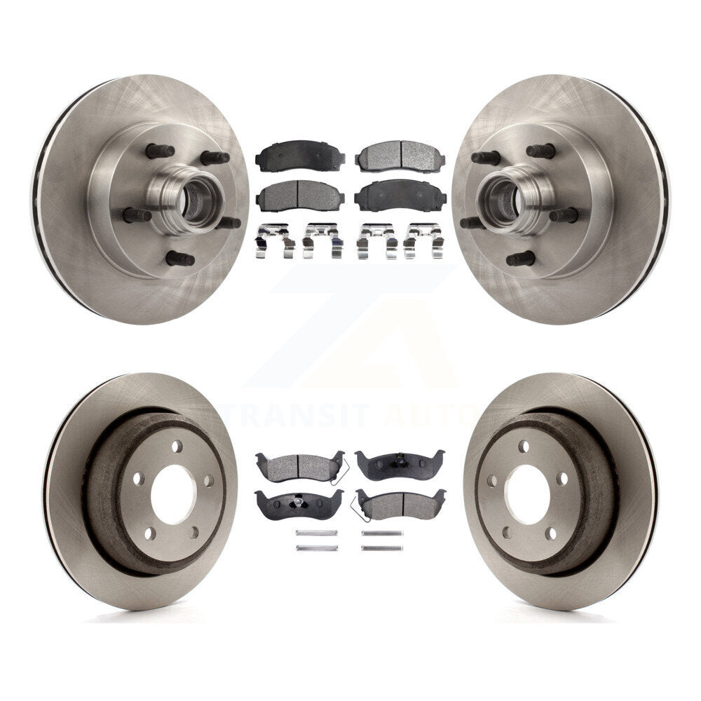 Transit Auto K8F-102963 Disc Brake Kit for 2010 Mazda B2300 - Front and Rear product image