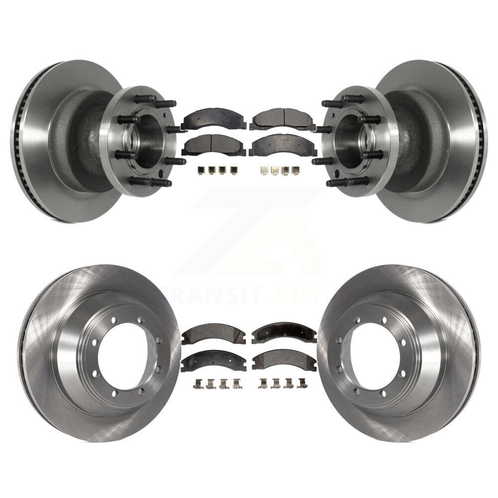 Transit Auto K8F-102978 Disc Brake Kit for 2008-2023 Ford E-450 Super Duty - Front and Rear product image