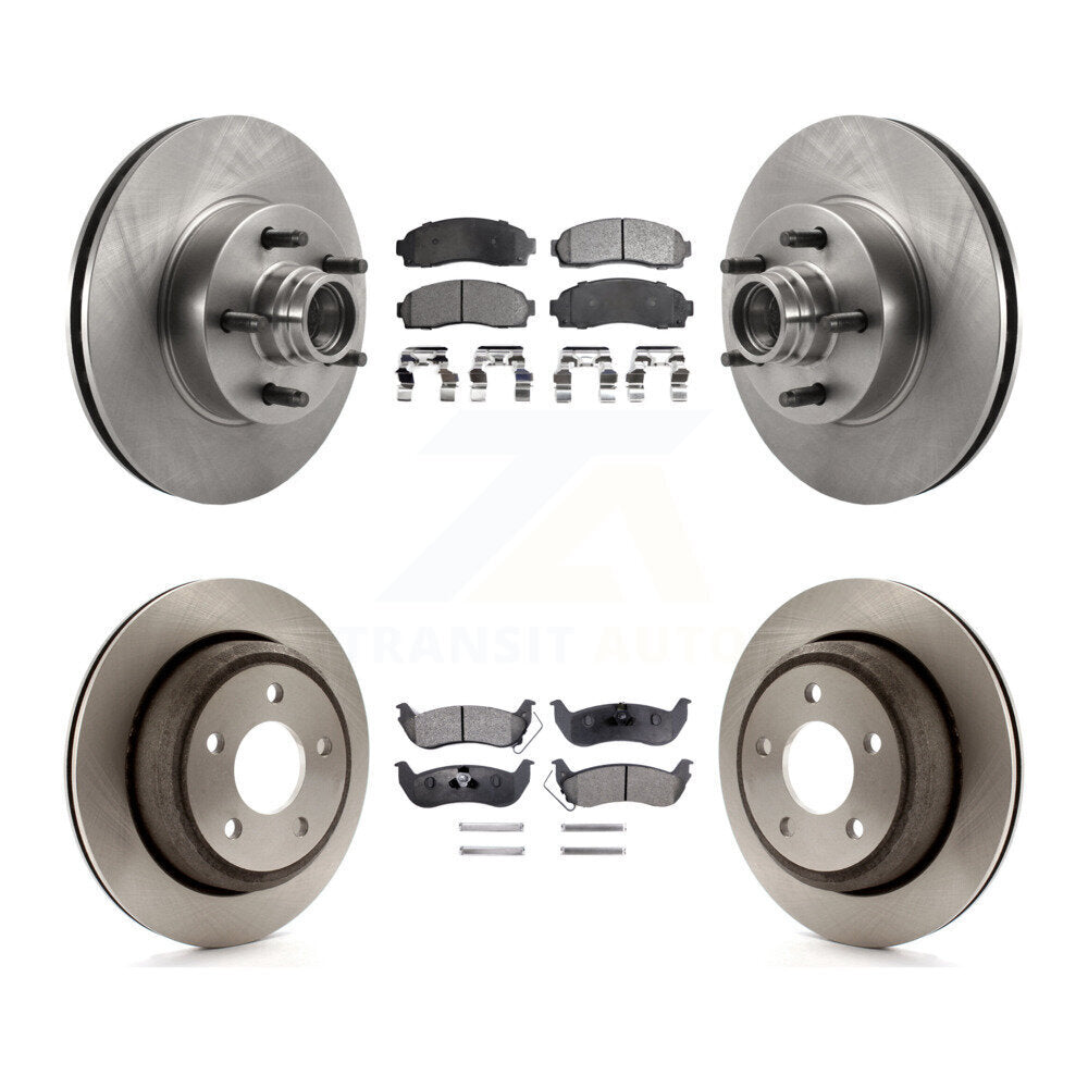 Transit Auto K8F-102989 Disc Brake Kit for 2010-2011 Ford Ranger - Front and Rear product image