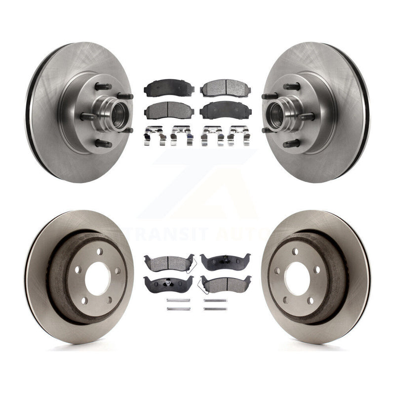 Transit Auto K8F-102989 Disc Brake Kit for 2010-2011 Ford Ranger - Front and Rear product image
