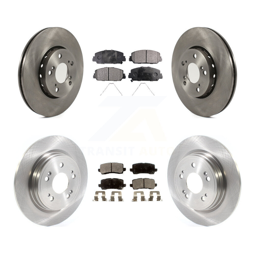 Transit Auto K8F-103002 Disc Brake Kit for 2014-2020 Acura RLX - Front and Rear product image