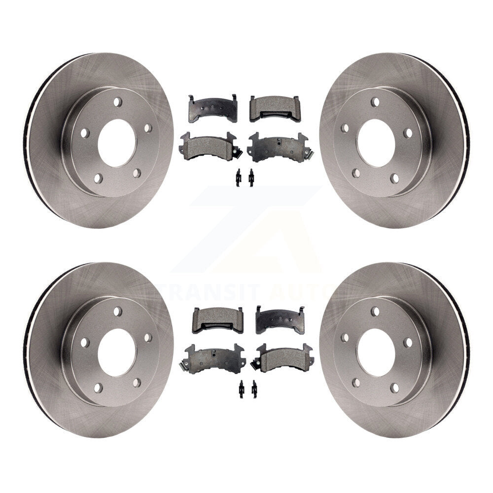 Transit Auto K8F-103012 Disc Brake Kit for 1980-1985 Oldsmobile Toronado, Buick Riviera, Cadillac Eldorado & more - Front and Rear product image
