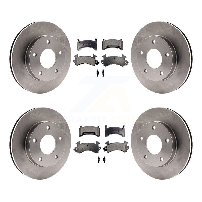 Transit Auto K8F-103012 Disc Brake Kit for 1980-1985 Oldsmobile Toronado, Buick Riviera, Cadillac Eldorado & more - Front and Rear product image