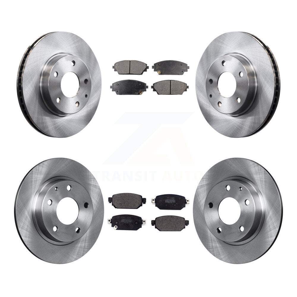 Transit Auto K8F-103034 Disc Brake Kit for 2019-2022 Mazda CX-3 - Front and Rear product image