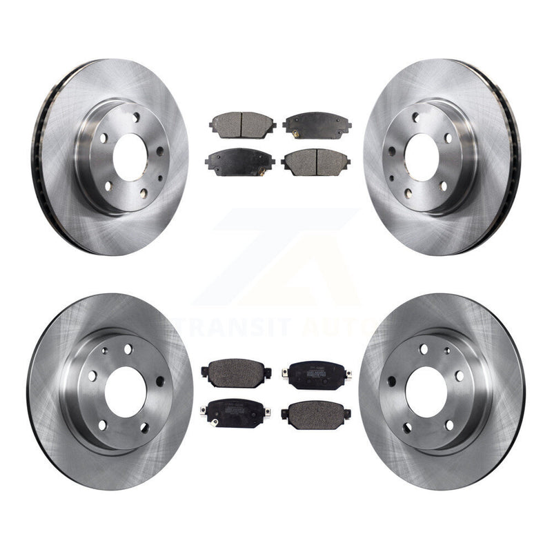 Transit Auto K8F-103034 Disc Brake Kit for 2019-2022 Mazda CX-3 - Front and Rear product image