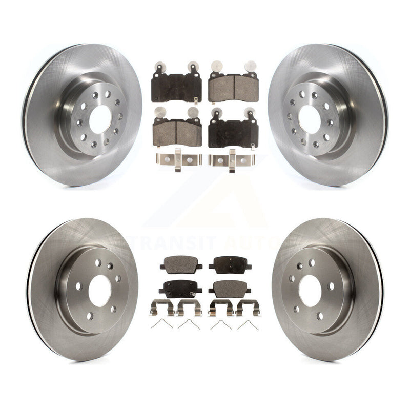 Transit Auto K8F-103036 Disc Brake Kit for 2016-2018 Cadillac CT6 - Front and Rear product image