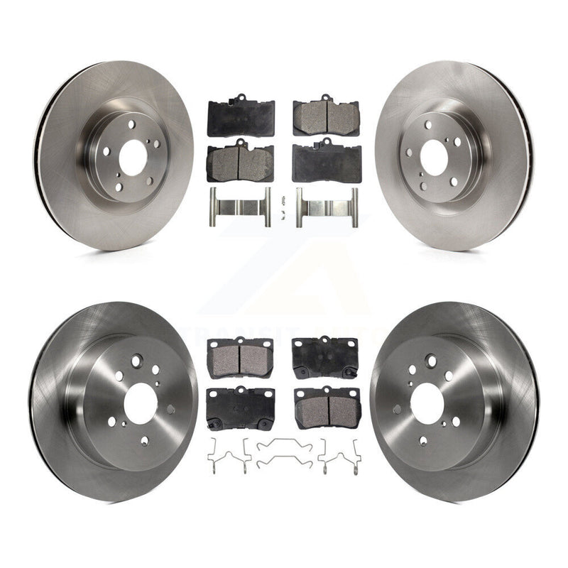 Transit Auto K8F-103040 Disc Brake Kit for 2007-2013 Lexus IS350, Lexus GS350, Lexus GS450h & more - Front and Rear product image