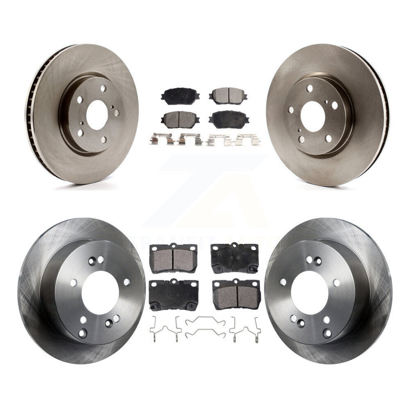 Transit Auto K8F-103043 Disc Brake Kit for 2009-2011 Lexus IS250 - Front and Rear product image