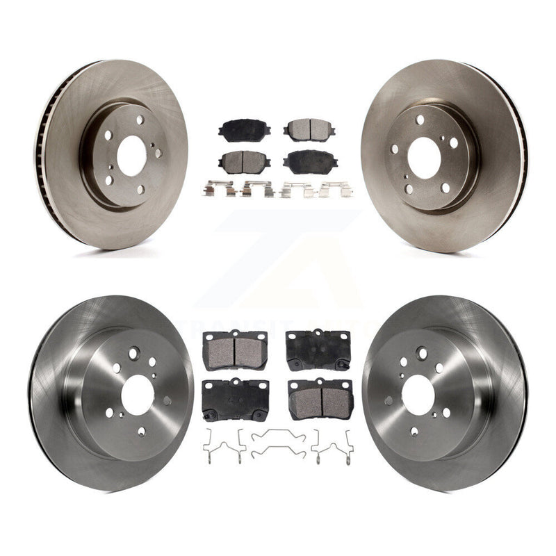 Transit Auto K8F-103044 Disc Brake Kit for 2006-2013 Lexus IS250, Lexus GS300 - Front and Rear product image
