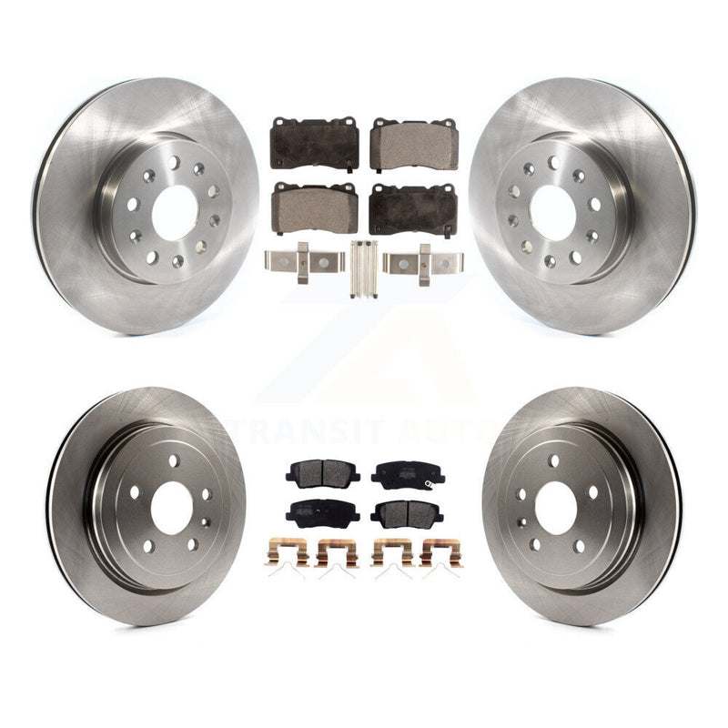 Transit Auto K8F-103058 Disc Brake Kit for 2017-2019 Cadillac CTS - Front and Rear product image