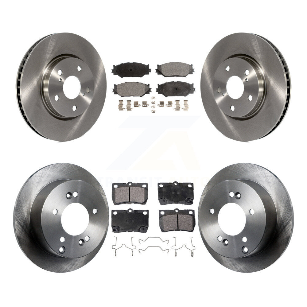 Transit Auto K8F-103060 Disc Brake Kit for 2006-2011 Lexus IS250 - Front and Rear product image