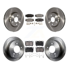 Transit Auto K8F-103060 Disc Brake Kit for 2006-2011 Lexus IS250 - Front and Rear product image