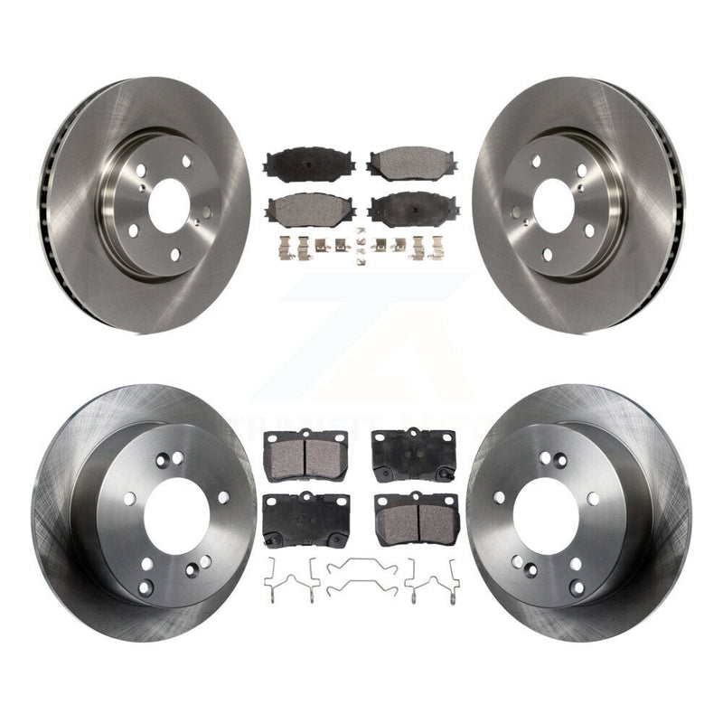 Transit Auto K8F-103060 Disc Brake Kit for 2006-2011 Lexus IS250 - Front and Rear product image
