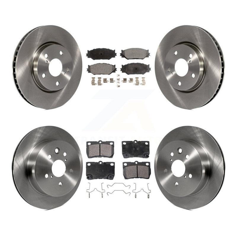 Transit Auto K8F-103061 Disc Brake Kit for 2010-2013 Lexus IS250 - Front and Rear product image