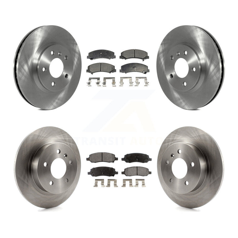 Transit Auto K8F-103064 Disc Brake Kit for 2006-2011 Buick Lucerne - Front and Rear product image