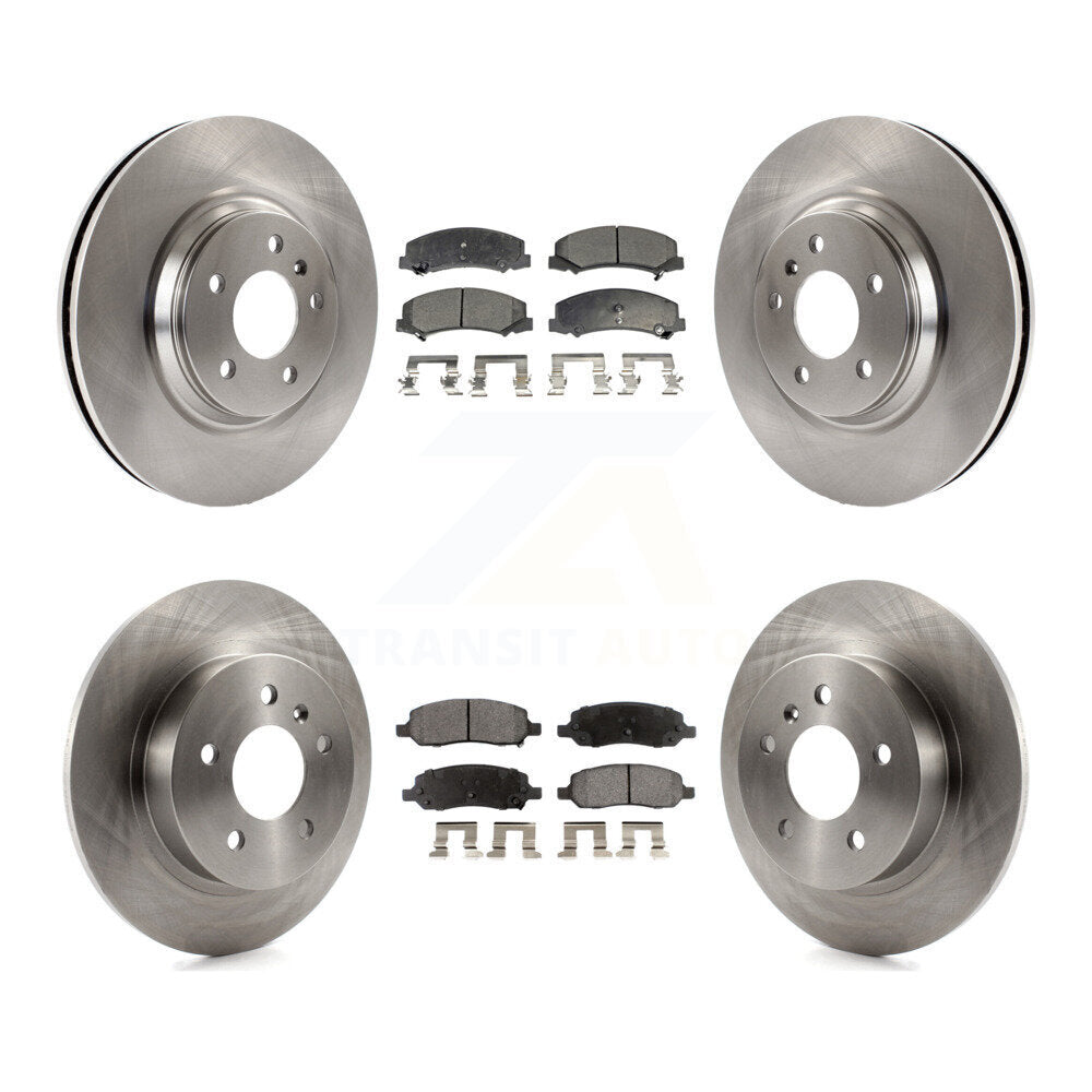 Transit Auto K8F-103065 Disc Brake Kit for 2006-2011 Buick Lucerne, Cadillac DTS - Front and Rear product image