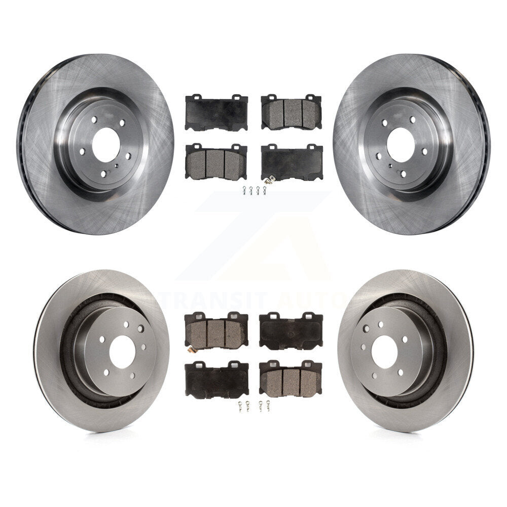 Transit Auto K8F-103067 Disc Brake Kit for 2009-2013 INFINITI G37 - Front and Rear product image