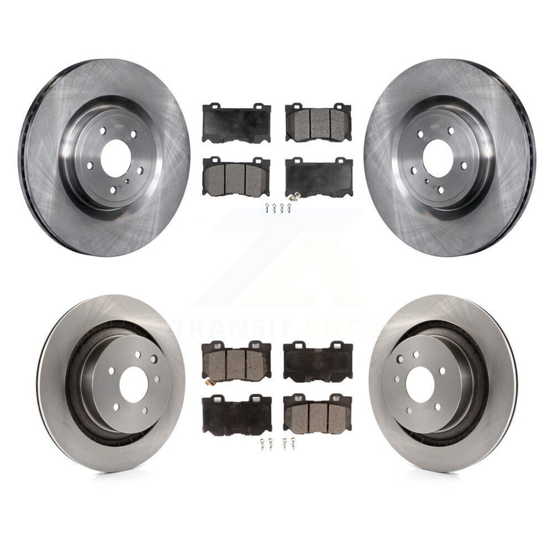 Transit Auto K8F-103067 Disc Brake Kit for 2009-2013 INFINITI G37 - Front and Rear product image