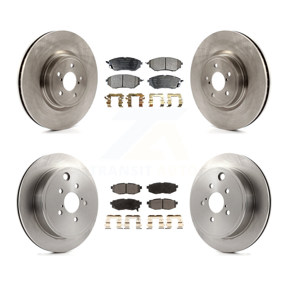 Transit Auto K8F-103072 Disc Brake Kit for 2010-2014 Subaru Legacy, Subaru Outback - Front and Rear product image