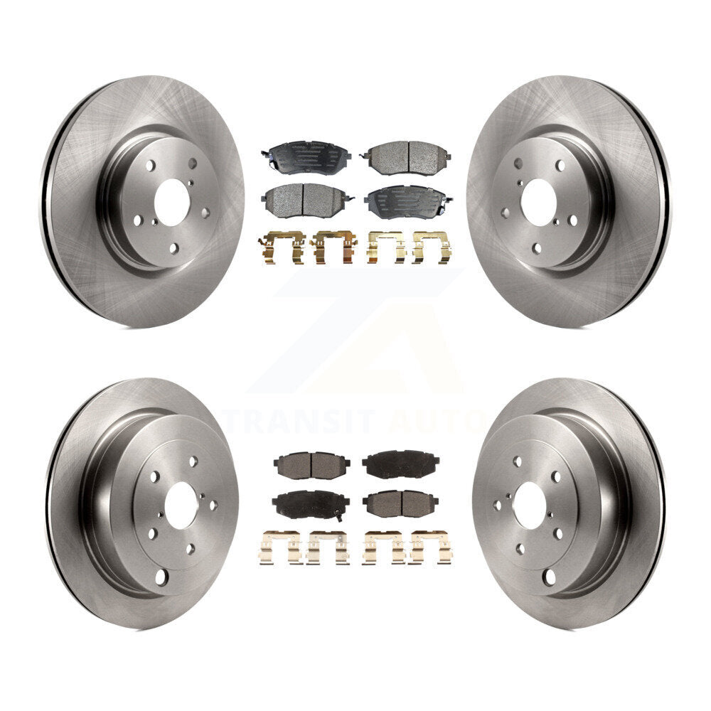 Transit Auto K8F-103073 Disc Brake Kit for 2006-2014 Subaru Tribeca, Subaru B9 Tribeca - Front and Rear product image