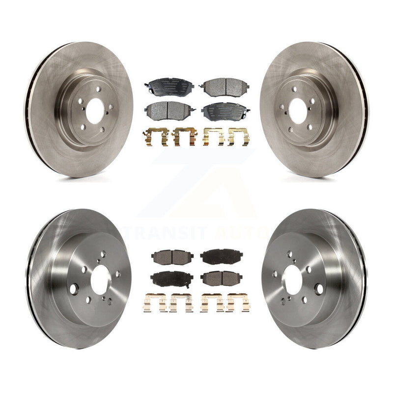 Transit Auto K8F-103075 Disc Brake Kit for 2014-2018 Subaru Forester - Front and Rear product image