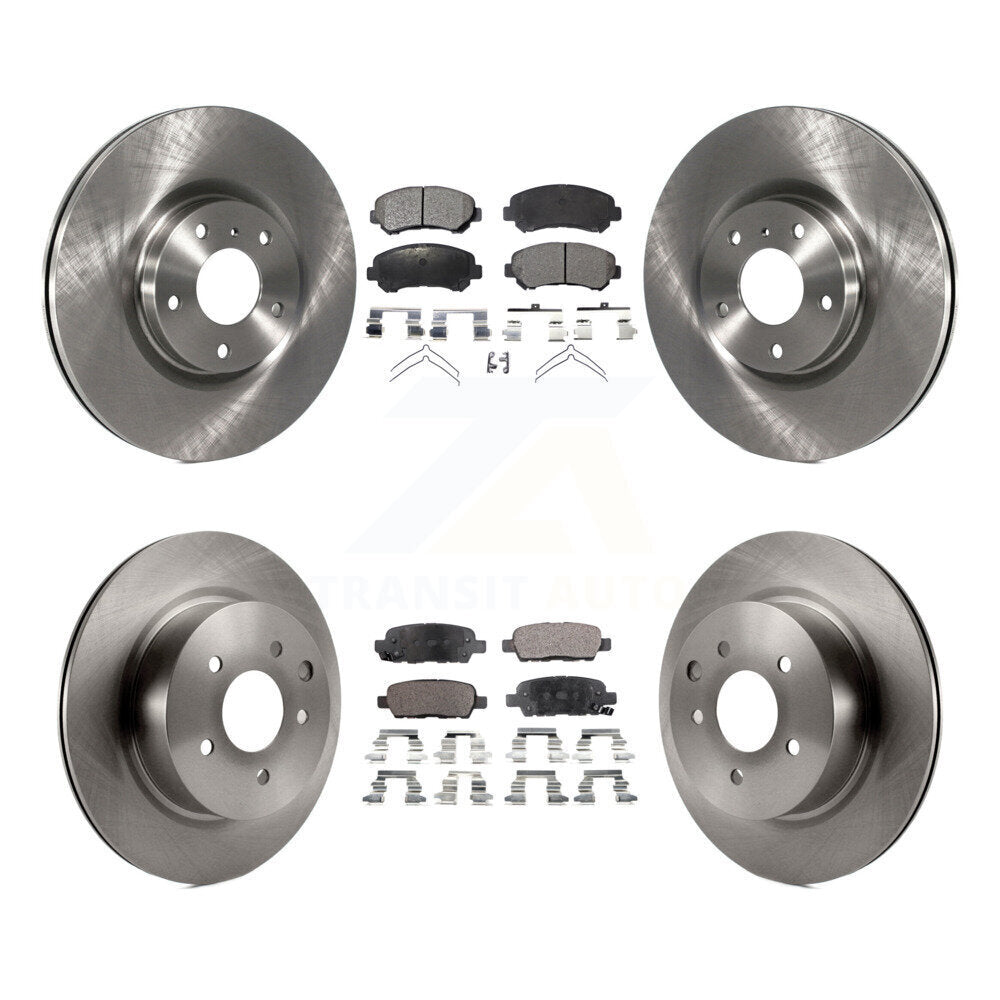 Transit Auto K8F-103077 Disc Brake Kit for 2009-2022 Nissan Maxima - Front and Rear product image