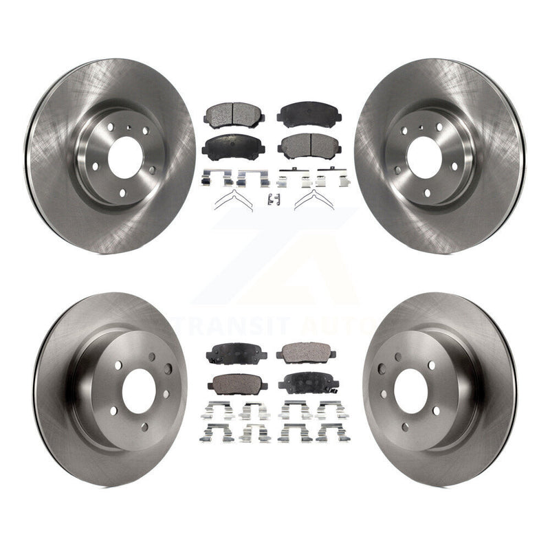 Transit Auto K8F-103077 Disc Brake Kit for 2009-2022 Nissan Maxima - Front and Rear product image