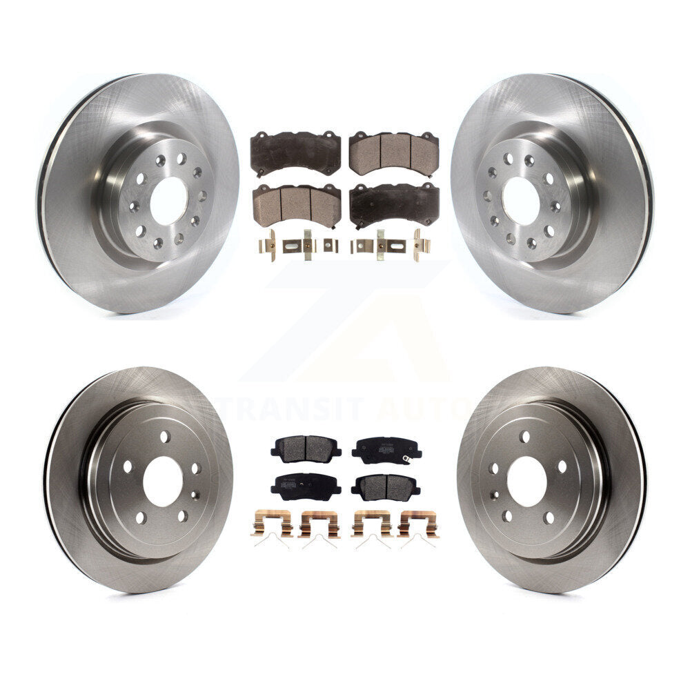 Transit Auto K8F-103078 Disc Brake Kit for 2016 Cadillac CTS - Front and Rear product image