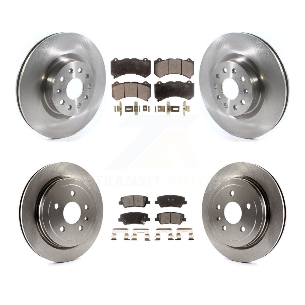 Transit Auto K8F-103079 Disc Brake Kit for 2016 Cadillac CTS - Front and Rear product image