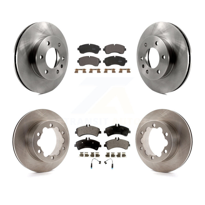 Transit Auto K8F-103084 Disc Brake Kit for 2007-2018 Freightliner Sprinter 3500, Mercedes-Benz Sprinter 3500XD, Mercedes-Benz Sprinter 3500 & more - Front and Rear product image