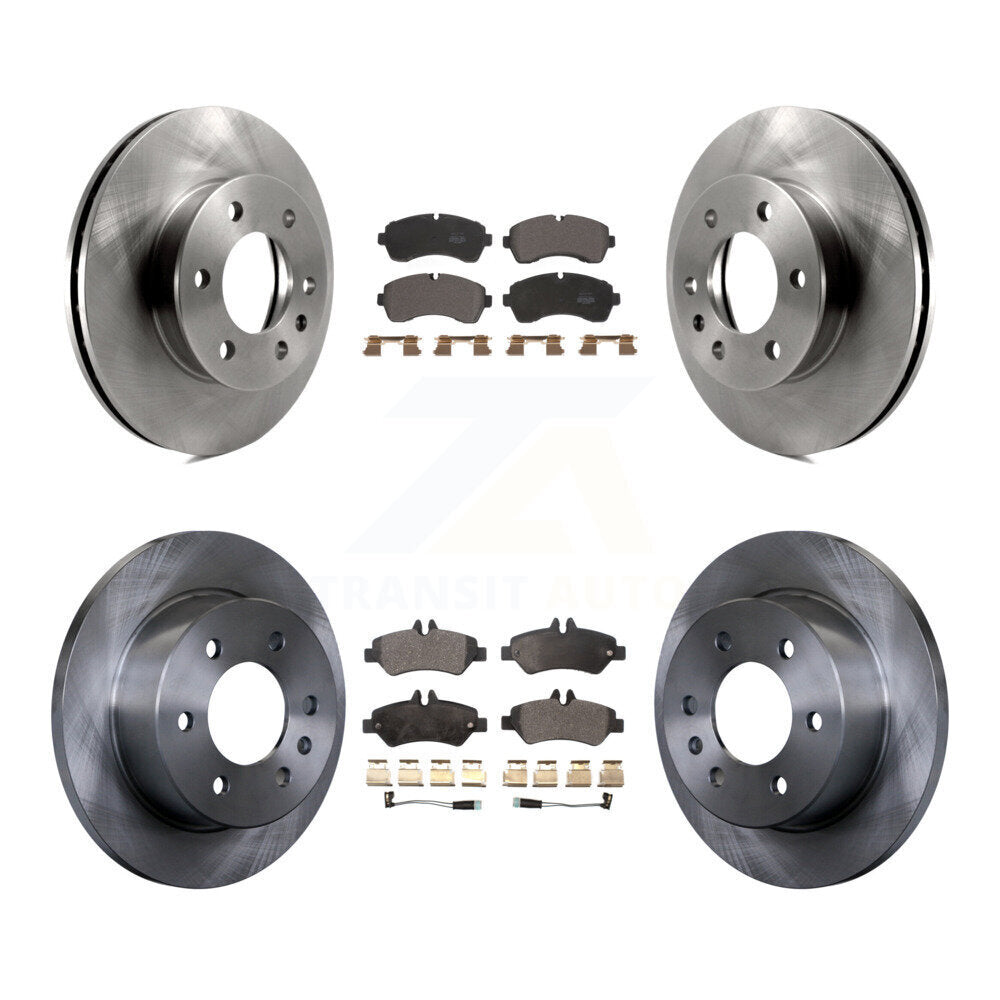 Transit Auto K8F-103085 Disc Brake Kit for 2007-2018 Freightliner Sprinter 3500, Dodge Sprinter 3500 - Front and Rear product image