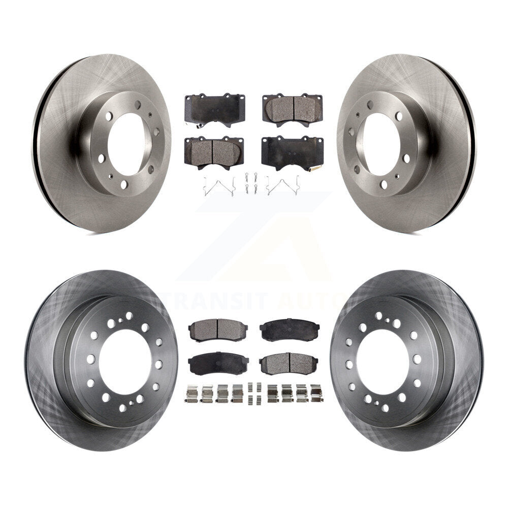 Transit Auto K8F-103094 Disc Brake Kit for 2010-2014 Toyota FJ Cruiser - Front and Rear product image