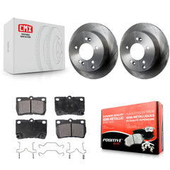 Transit Auto K8F-103104 Disc Brake Kit for 2006-2013 Lexus IS250 - Rear product image